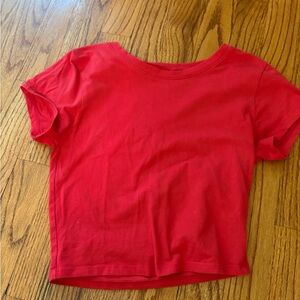 PacSun Red Crop Top